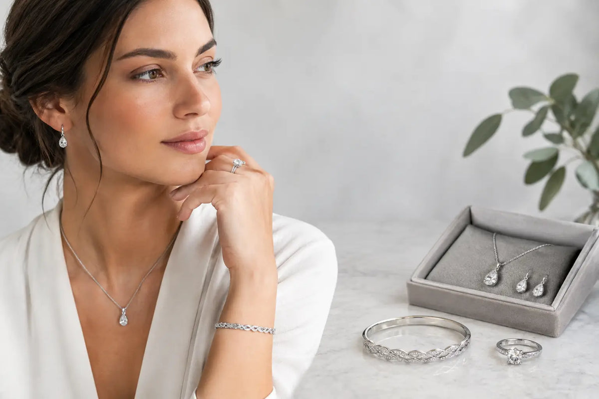 Set gioielli in argento: come sceglierli