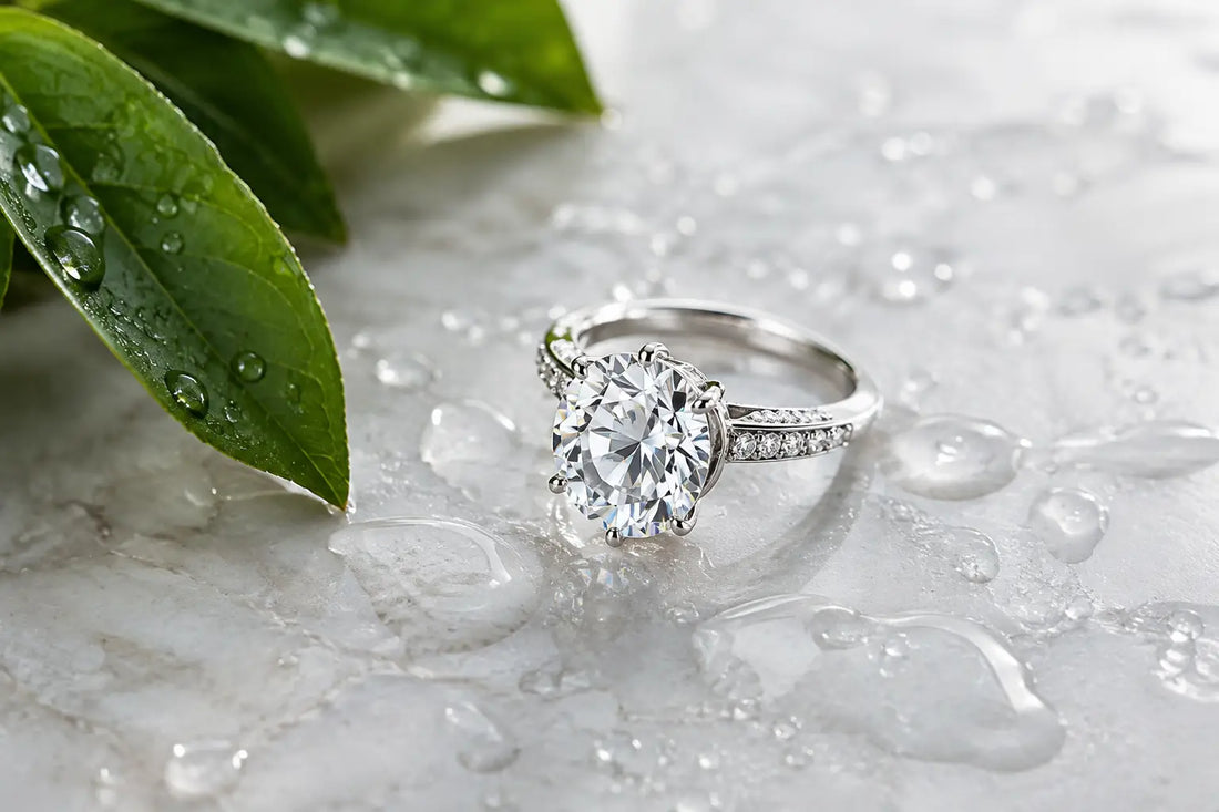 La moissanite resiste all’acqua? Cura e stile