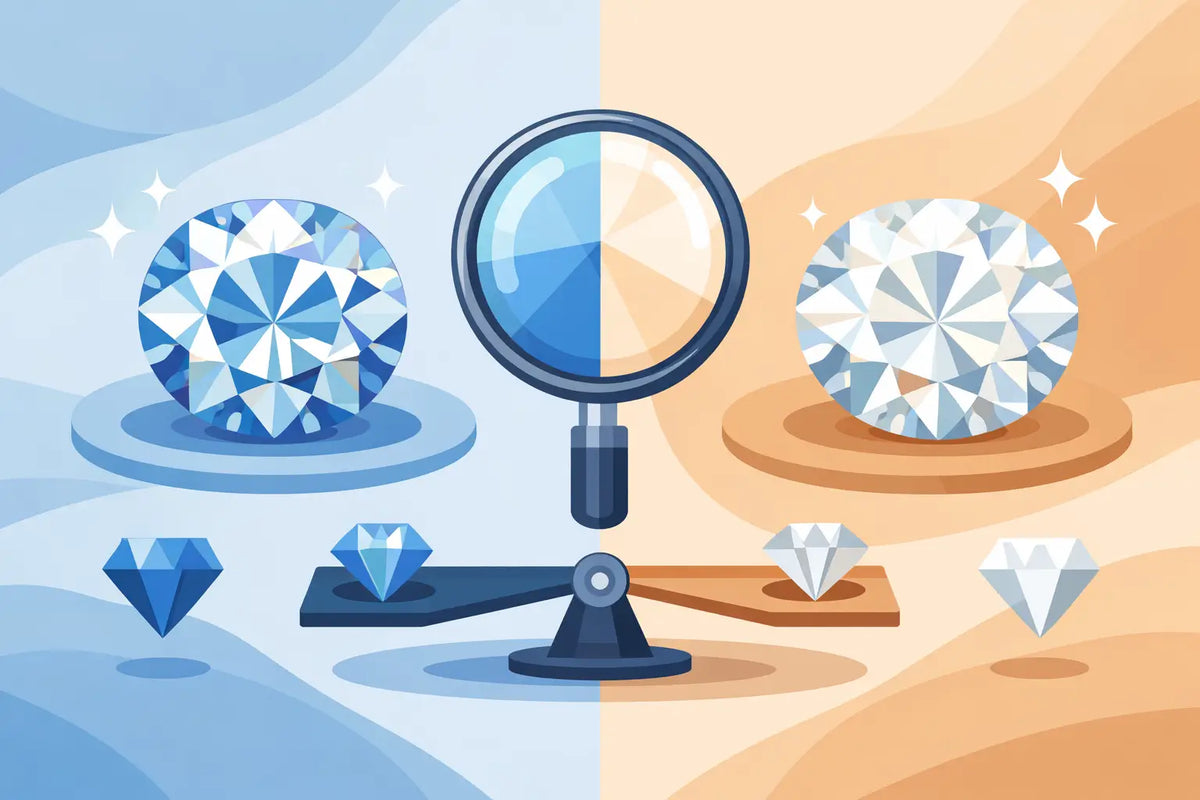 Moissanite o diamante: differenze e scelta