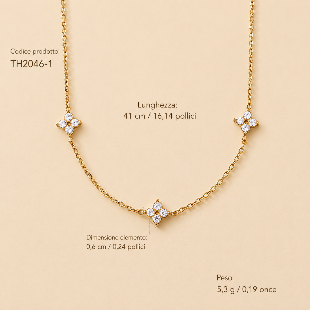 Collana Luxury Flower