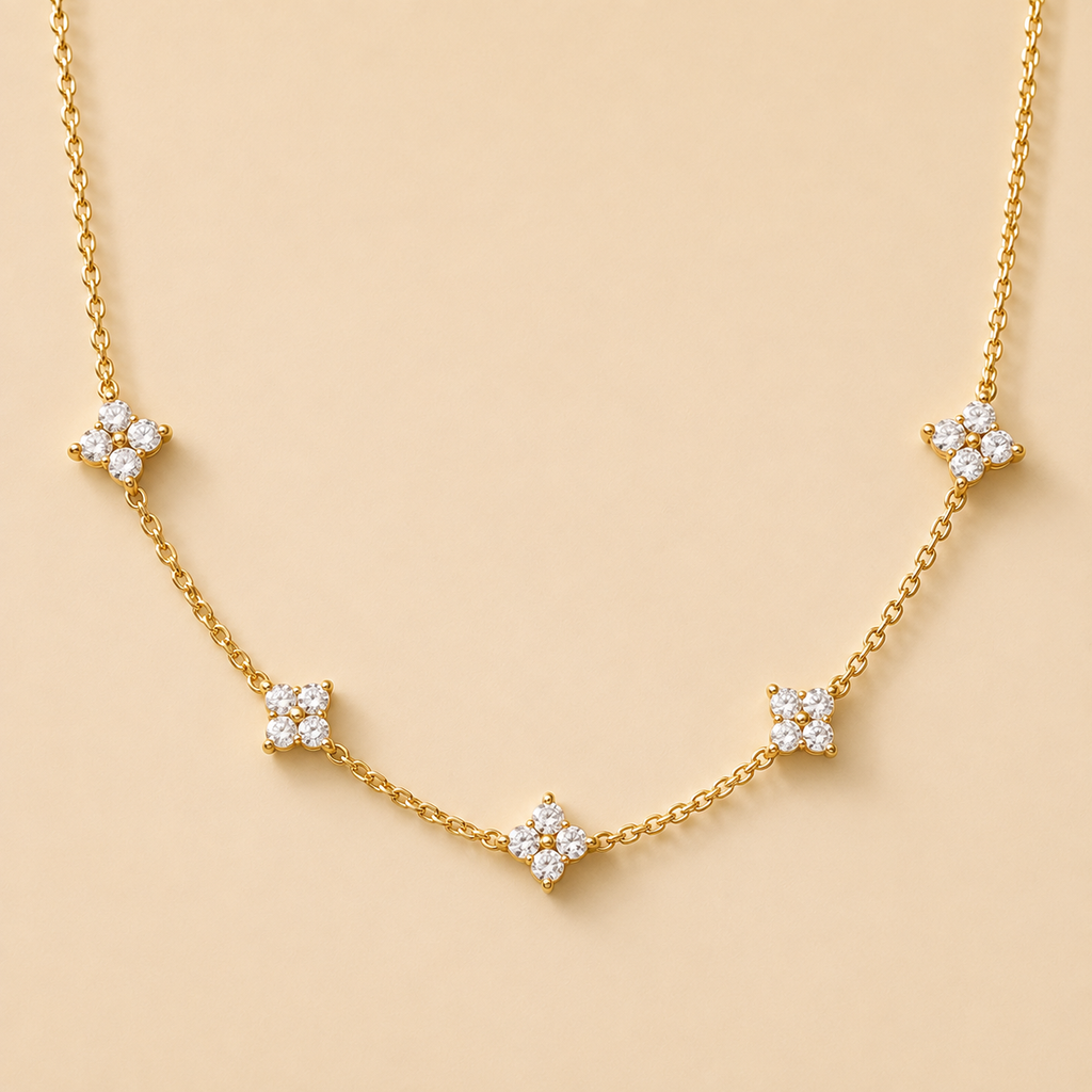 Collana Luxury Flower