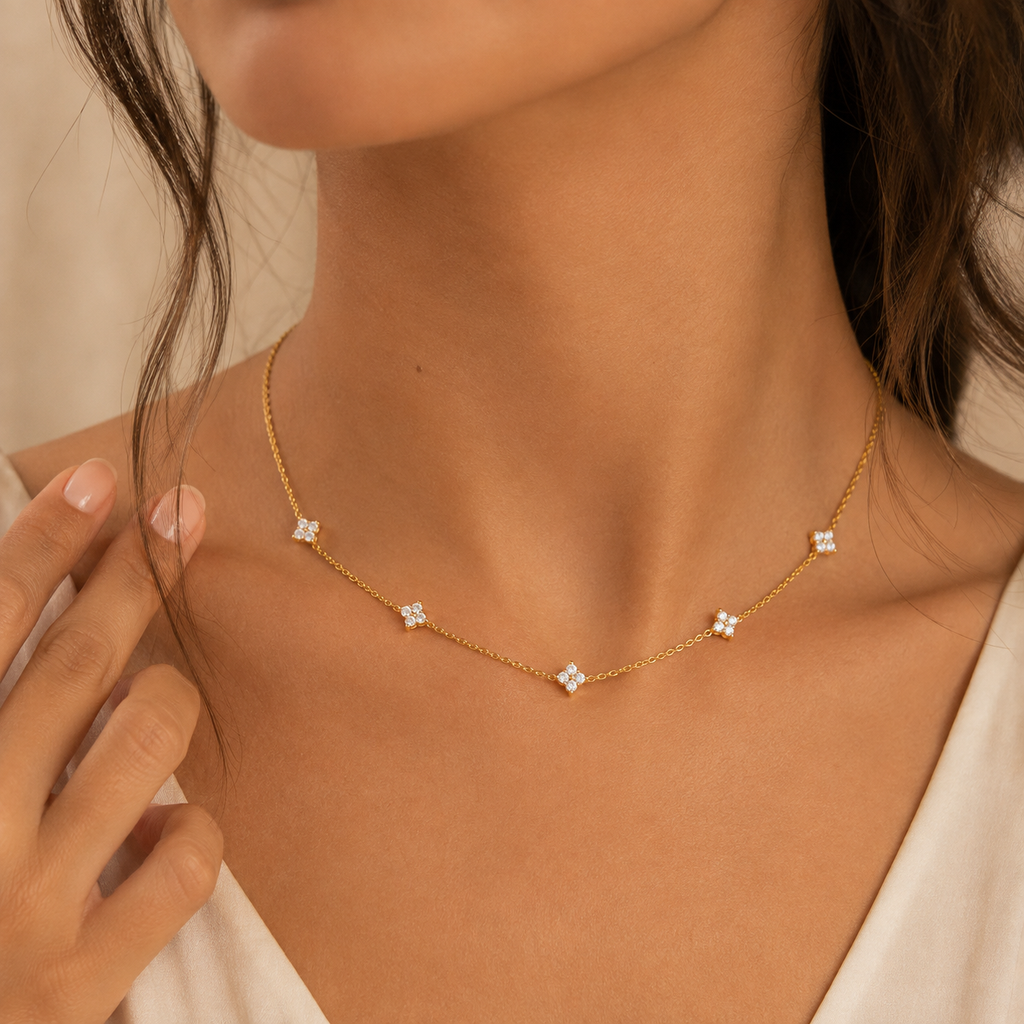 Collana Luxury Flower