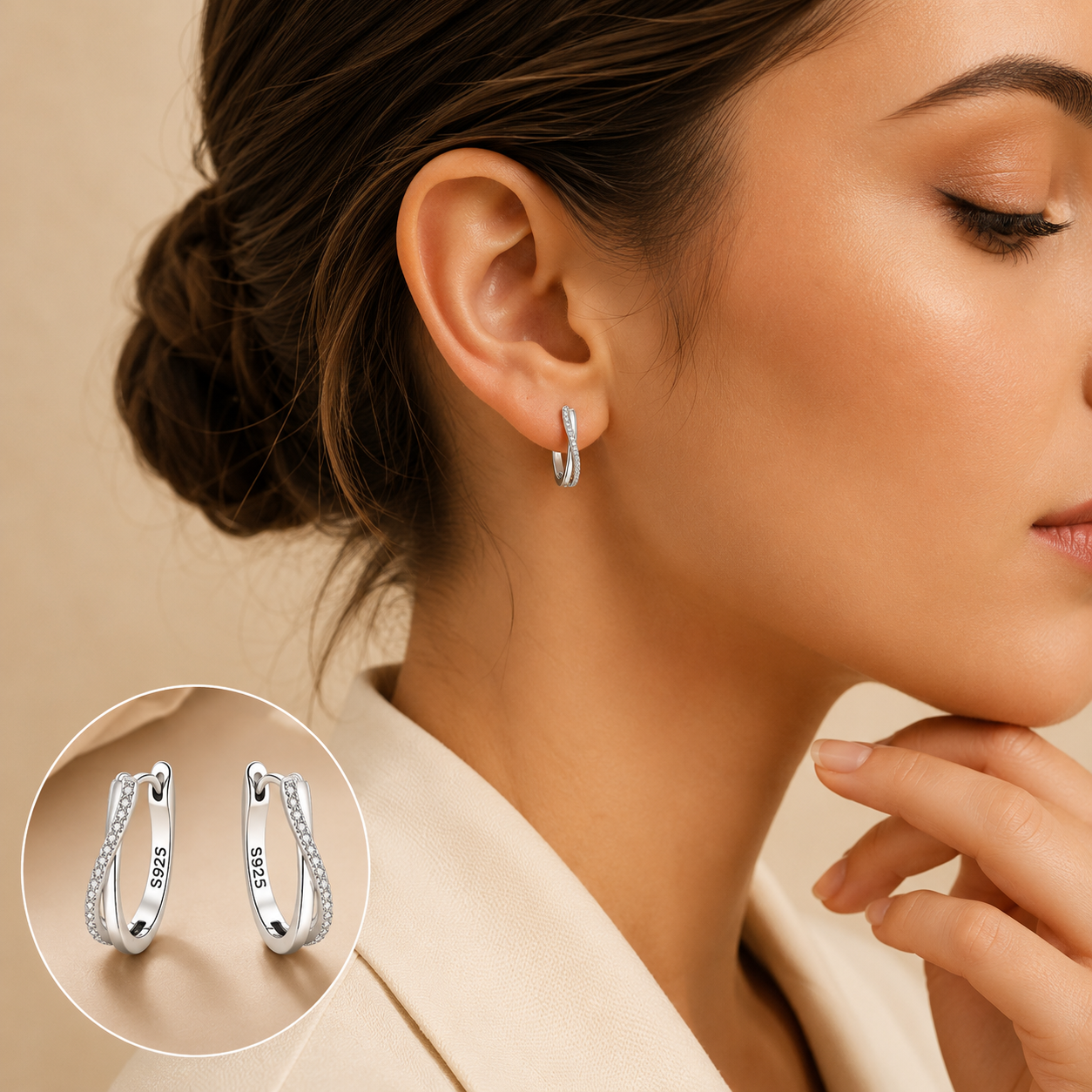 Orecchini Elegance Twist