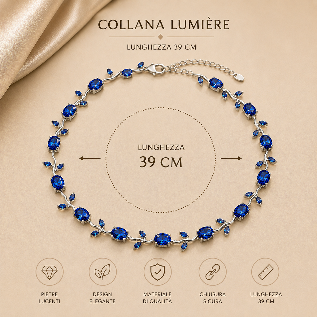 Collana e Bracciale Lumière