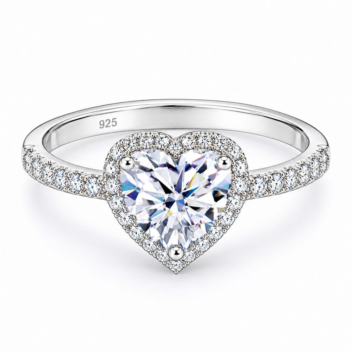 Anello Cuore Lumière