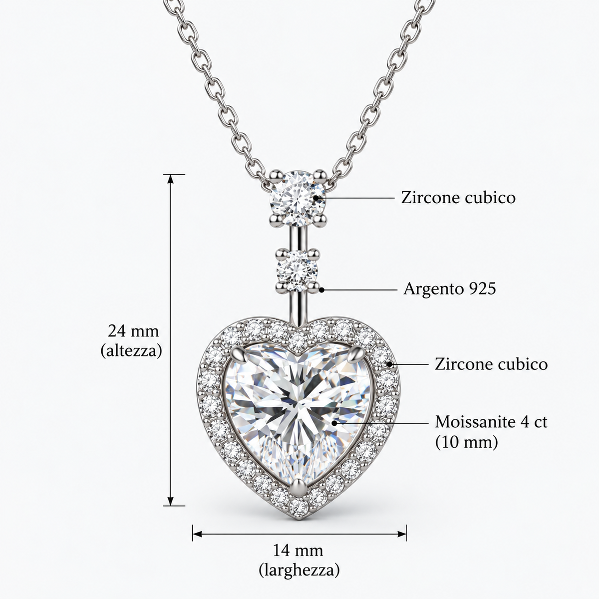 Collana Cuore Eterno