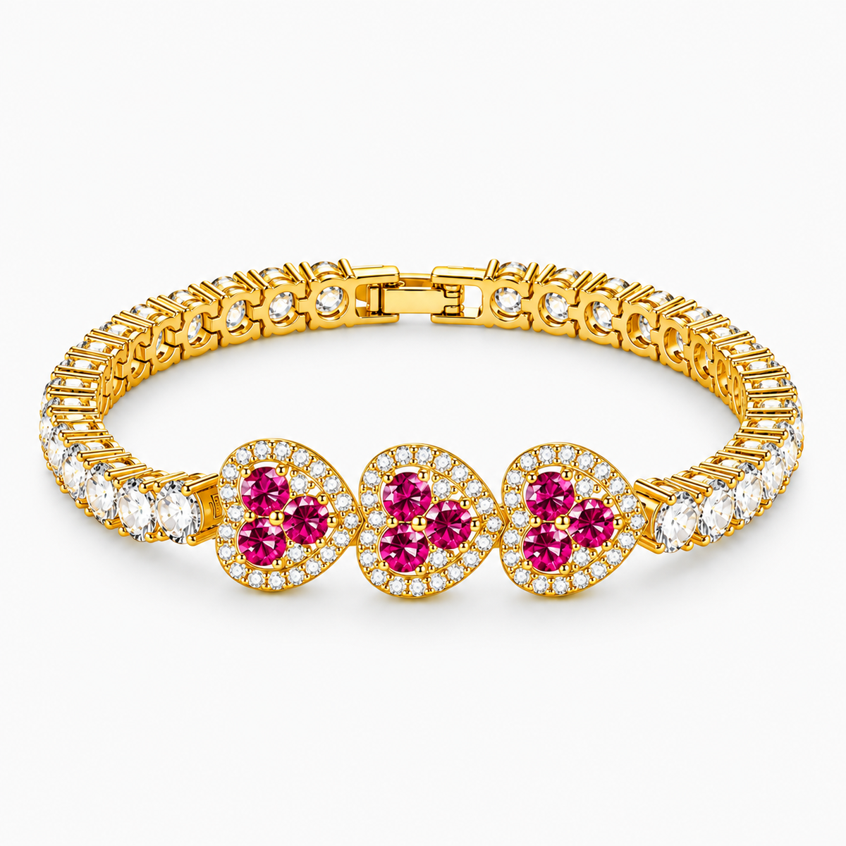 Bracciale Tre Cuori
