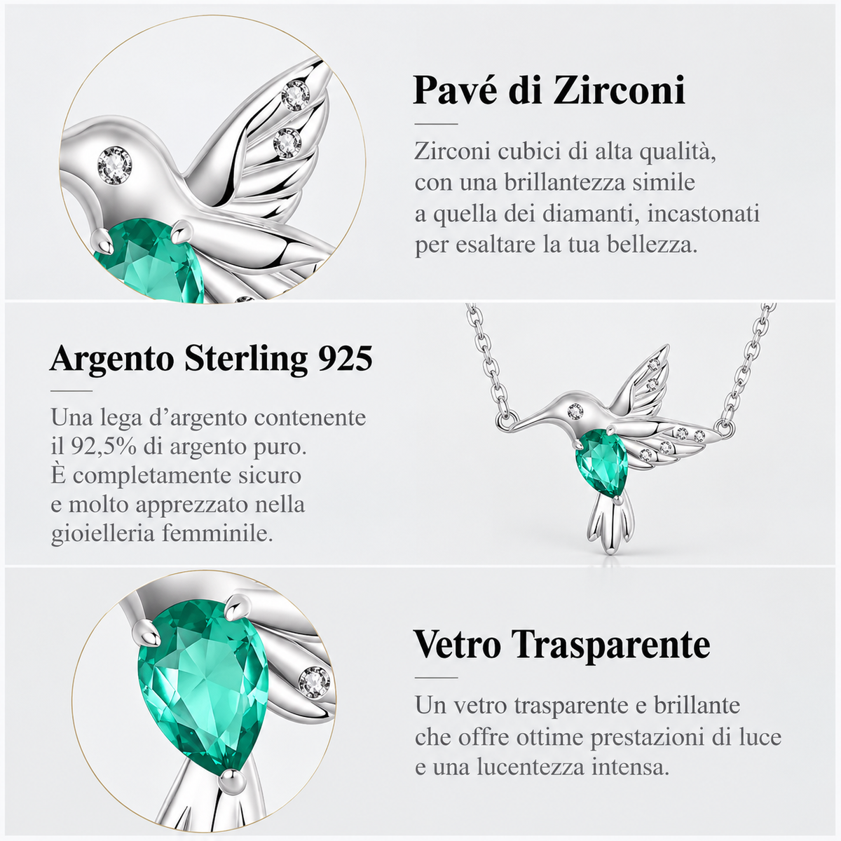 Collana Colibrì