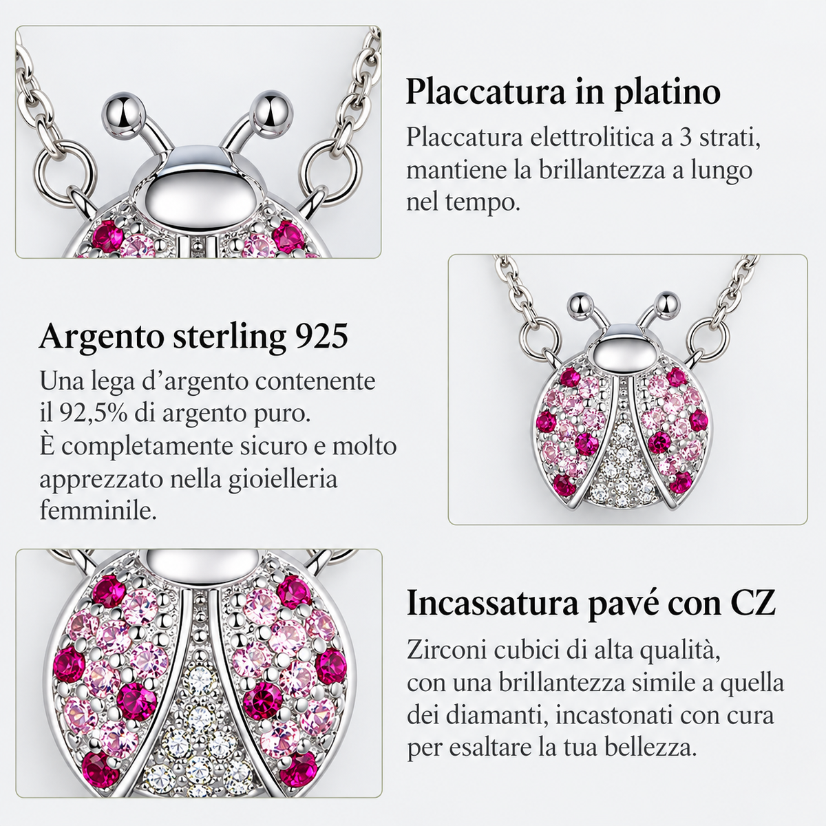 Collana Coccinella