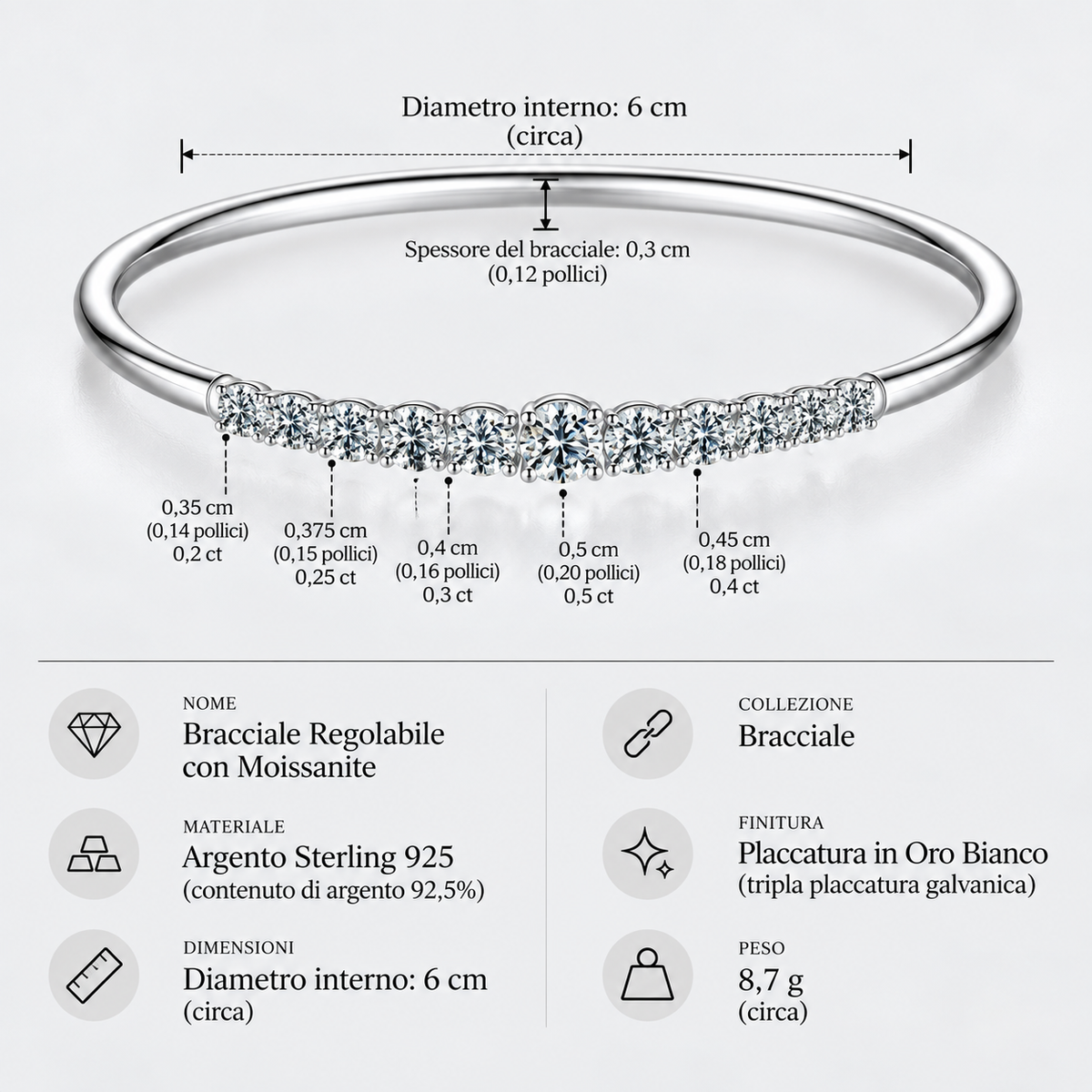 Bracciale Étoile Élégance