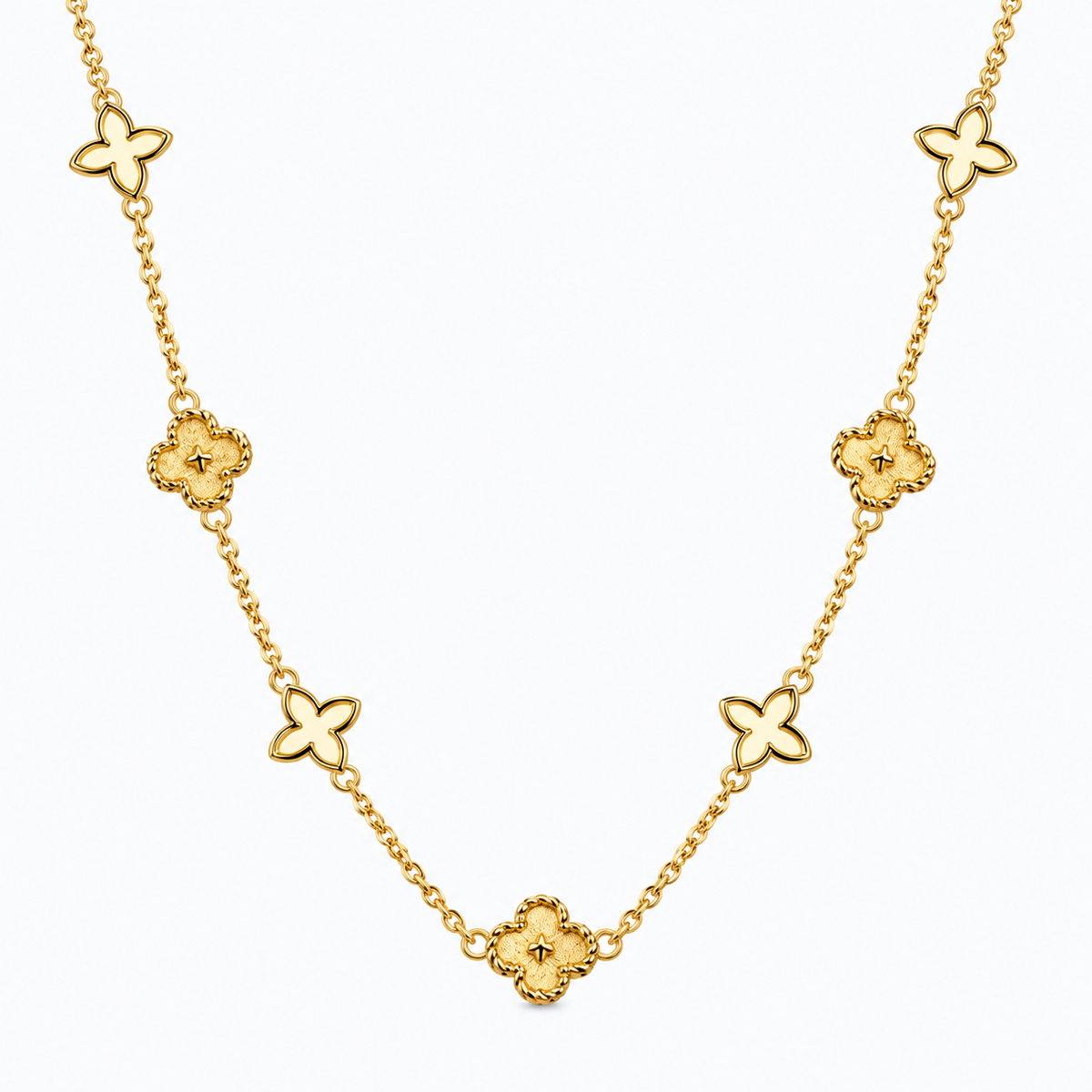 Collana Quattro Petali