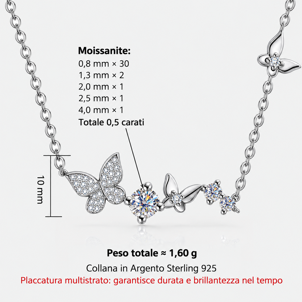 Collana Farfalla