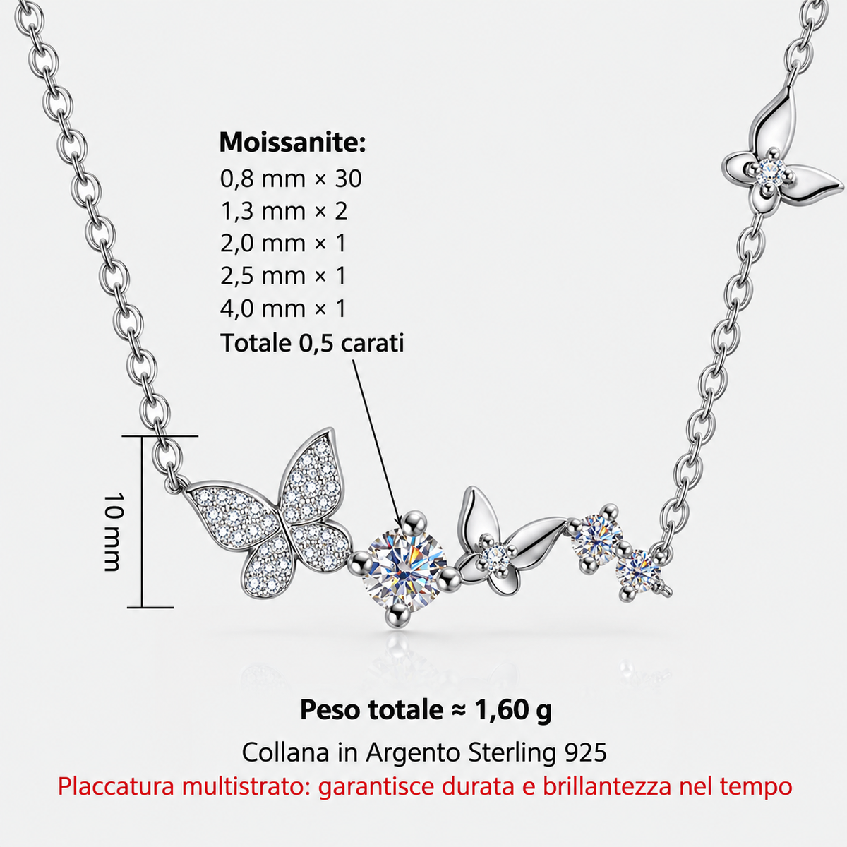 Collana Farfalla