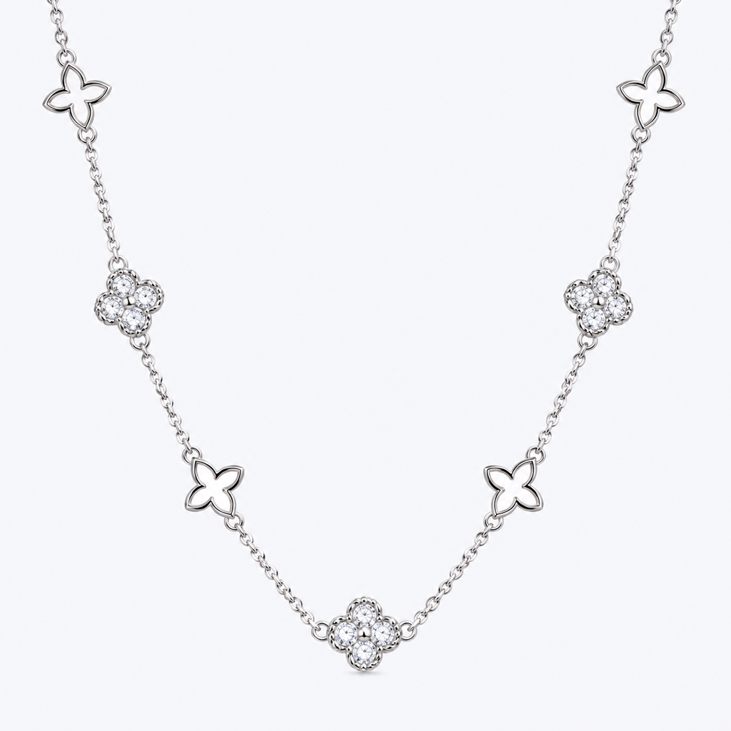 Collana Quattro Petali
