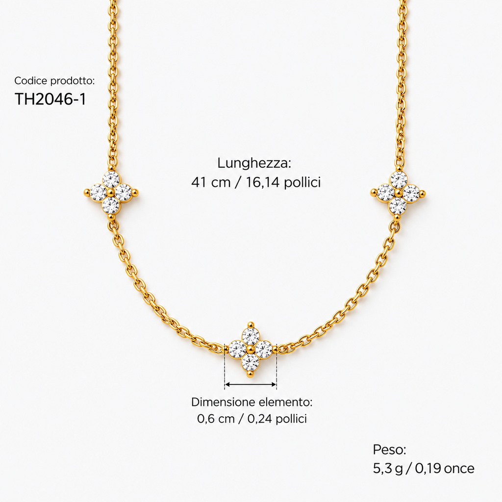 Luxury Flower Necklace