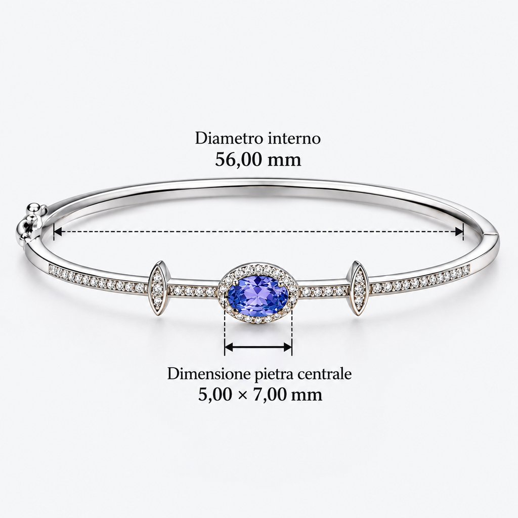 Bracciale Elegance Tanzanite