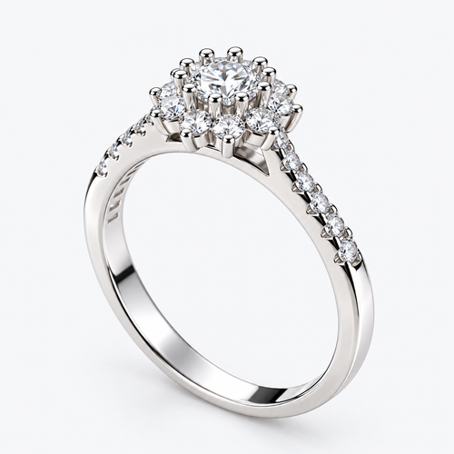 Anello Étoile Floreale