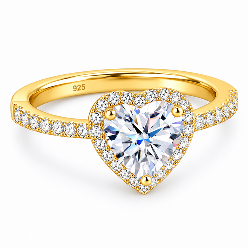 Anello Cuore Lumière