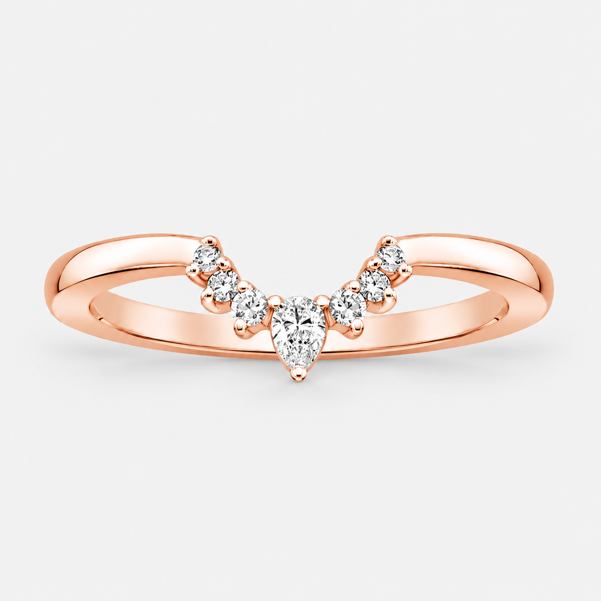 Bague Diadème - acier inoxydable