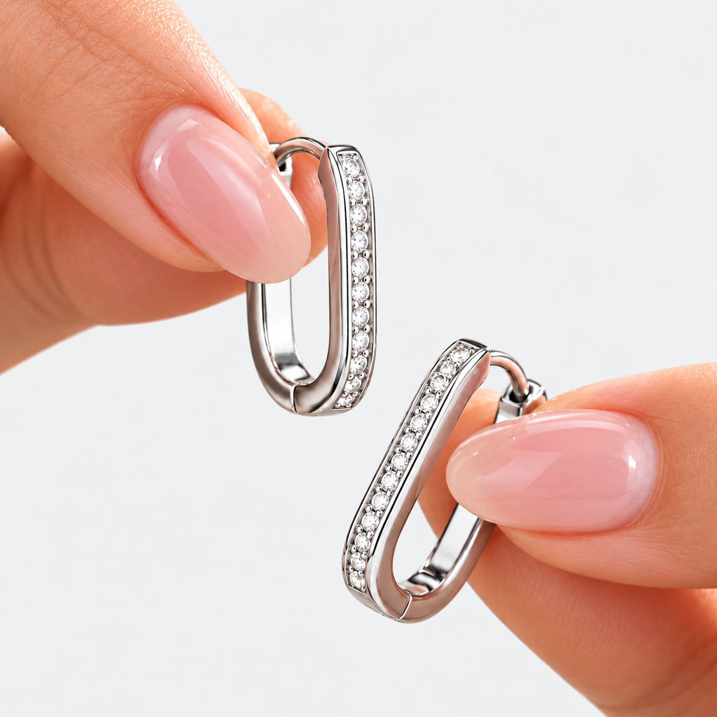 Orecchini Oval Elegance