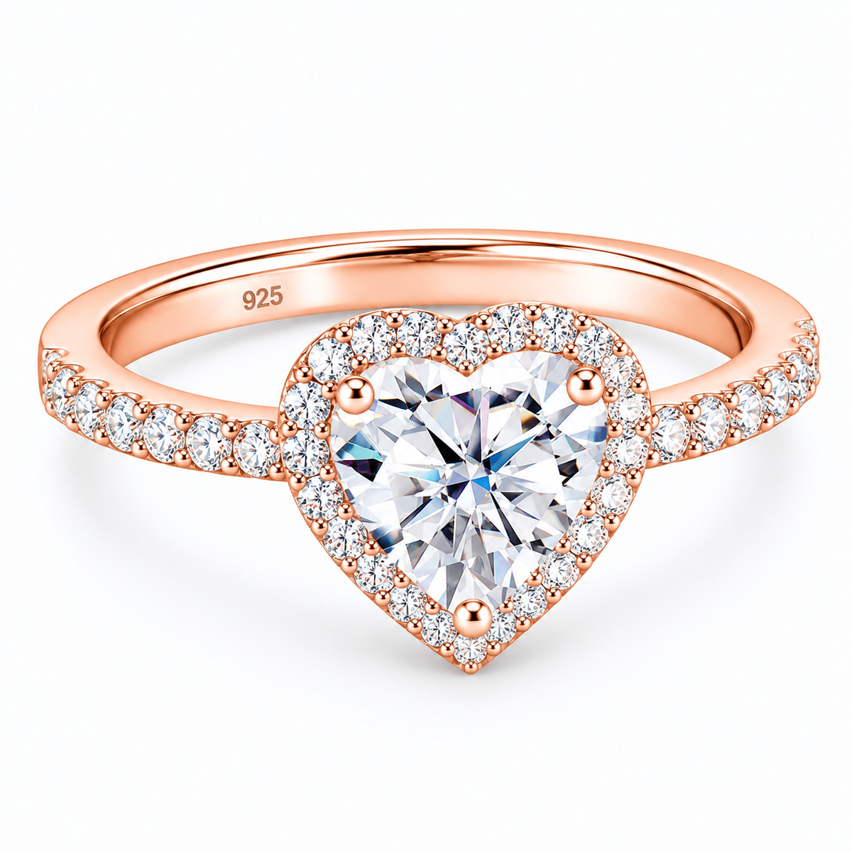 Anello Cuore Lumière