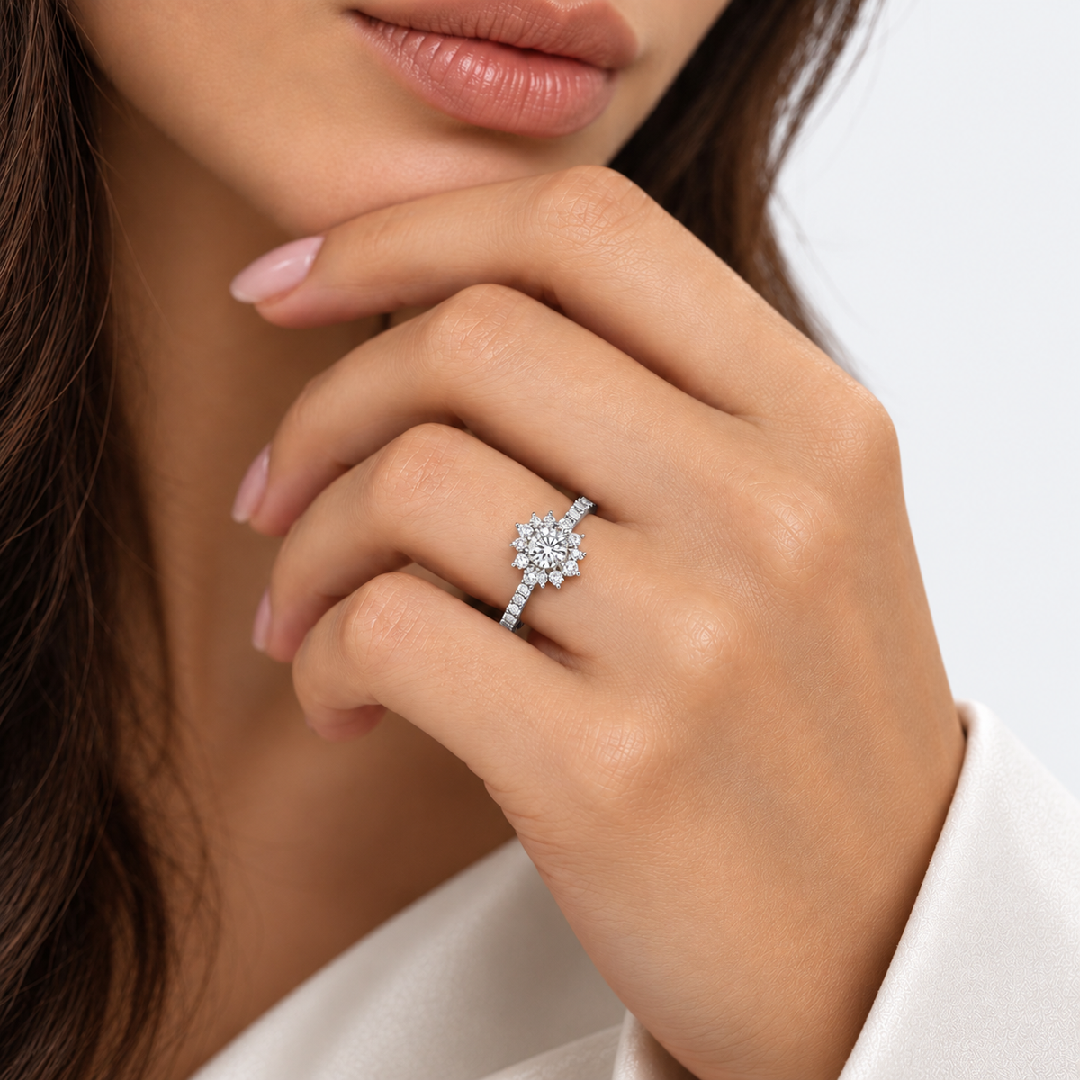 Anello Étoile Floreale