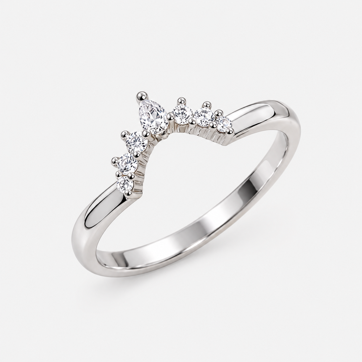 Anello Tiara - acciaio inossidabile