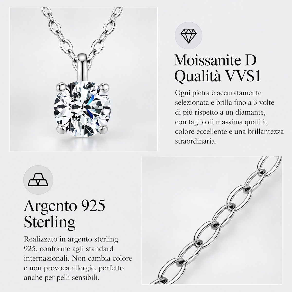 Collana Solitaire
