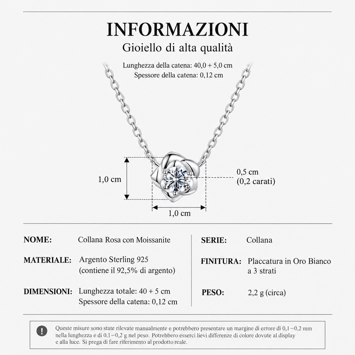 Collana Rosa