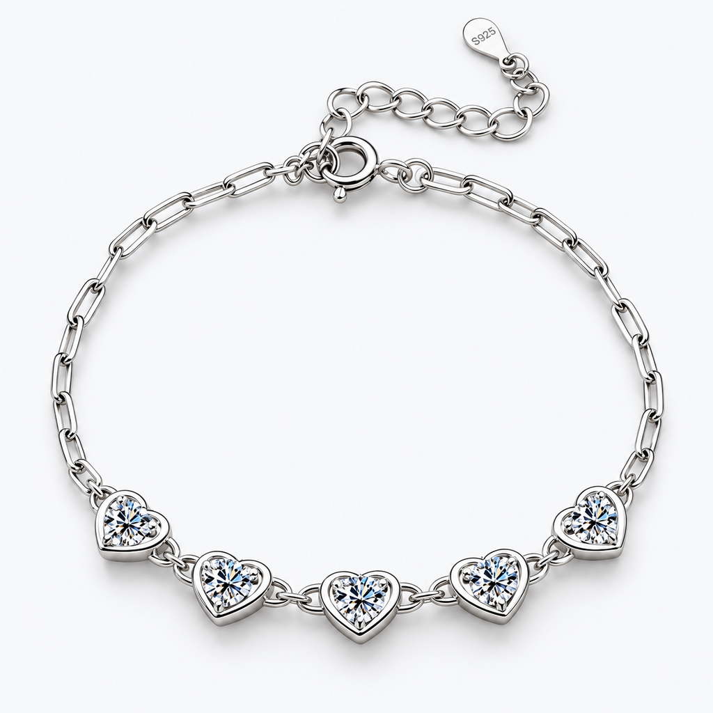 Bracciale Cuori Preziosi